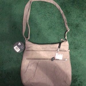 TRAVELON RFID BLOCKING expandable purse with matching wallet